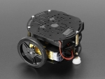 [로봇사이언스몰][Adafruit][에이다프루트] Mini 3-Layer Round Robot Chassis Kit - 2WD with DC Motors id:3244