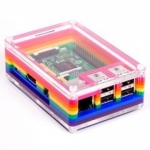 [로봇사이언스몰][Pimoroni] Pibow 3 (Raspberry Pi 3, 2, & B+)  Rainbow pim147