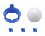 [로봇사이언스몰][Pololu][폴로루] Romi Chassis Ball Caster Kit - Blue #3536