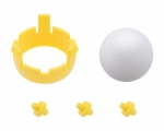 [로봇사이언스몰][Pololu][폴로루] Romi Chassis Ball Caster Kit - Yellow #3534