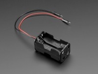 [로봇사이언스몰][Adafruit][에이다프루트] 2x2 AA Battery Holder with Premium Jumper Header Wires id:3905