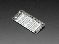 [로봇사이언스몰] [라즈베리파이][Adafruit][에이다프루트] Adafruit CharliePlex LED Matrix Bonnet - 8x16 Cool White LEDs id:4121