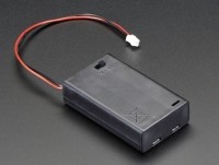 [로봇사이언스몰][Adafruit][에이다프루트] 3 x AAA Battery Holder with On/Off Switch and 2-Pin JST id:727