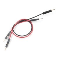 [로봇사이언스몰][Sparkfun][스파크펀] Jumper Wires Premium 6in. M/M - 2 Pack (Red and Black) PRT-16662
