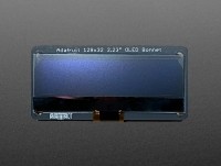 [로봇사이언스몰] [라즈베리파이] Adafruit 2.23 inch Monochrome OLED Bonnet for Raspberry Pi ID:4567
