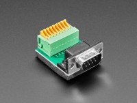 [로봇사이언스몰][Adafruit][에이다프루트] DE-9 (DB-9) Male Plug to Terminal Spring Block Adapter ID:4512