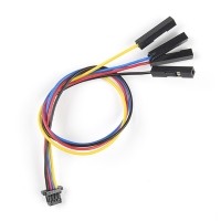 [로봇사이언스몰][Sparkfun][스파크펀] Flexible Qwiic Cable - Female Jumper (4-pin) CAB-17261