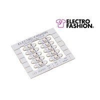 [로봇사이언스몰][Kitronik][키트로닉] Electro-Fashion, LED Board, White 10 of Pack 2714