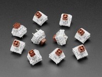 [로봇사이언스몰][Adafruit][에이다프루트] Kailh Mechanical Key Switches - Tactile Brown - 10 pack - Cherry MX Brown Compatible ID:4954