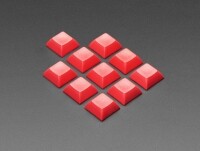 [로봇사이언스몰][Adafruit][에이다프루트] Red DSA Keycaps for MX Compatible Switches - 10 pack ID:5011