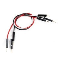 [로봇사이언스몰][Sparkfun][스파크펀] Jumper Wires Premium 6in. M/M - 3 Pack (Red, Black, and White) PRT-17993