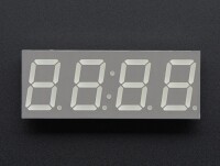 [로봇사이언스몰][Adafruit][에이다프루트] Yellow 7-segment clock display - 0.56inch digit height ID:811