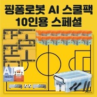 [로봇사이언스몰][로보라이즌] 핑퐁로봇 인공지능 AI 스쿨팩 10인용 스페셜