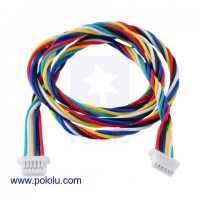 [로봇사이언스몰][Pololu][폴로루] 6-Pin Female-Female JST SH-Style Cable 40cm #4768