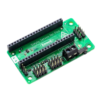 [로봇사이언스몰][Raspberry Pi] Kitronik Simply Servos Board for Raspberry Pi Pico 5339(Pico 보드 별매)