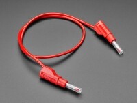 [로봇사이언스몰][Adafruit][에이다프루트] Retractable Stacking Banana Plug Cable - Red 0.5 meter long iD:5471