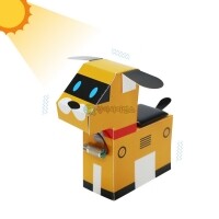 [로봇사이언스몰] SA 에너지 전환 태양광 강아지 로봇(5인 세트)