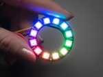 [로봇사이언스몰][Adafruit][에이다프루트] NeoPixel Ring - 12 x WS2812 5050 RGB LED with Integrated Drivers id:1643