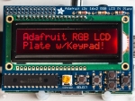 [로봇사이언스몰] [라즈베리파이] Adafruit RGB Negative 16x2 LCD+Keypad Kit for Raspberry Pi id:1110