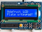 [로봇사이언스몰] [라즈베리파이] Adafruit Blue&White 16x2 LCD+Keypad Kit for Raspberry Pi id:1115