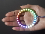 [로봇사이언스몰][Adafruit][에이다프루트] NeoPixel Ring - 24 x 5050 RGBW LEDs w/ Integrated Drivers - Cool White - ~6000K id:2863